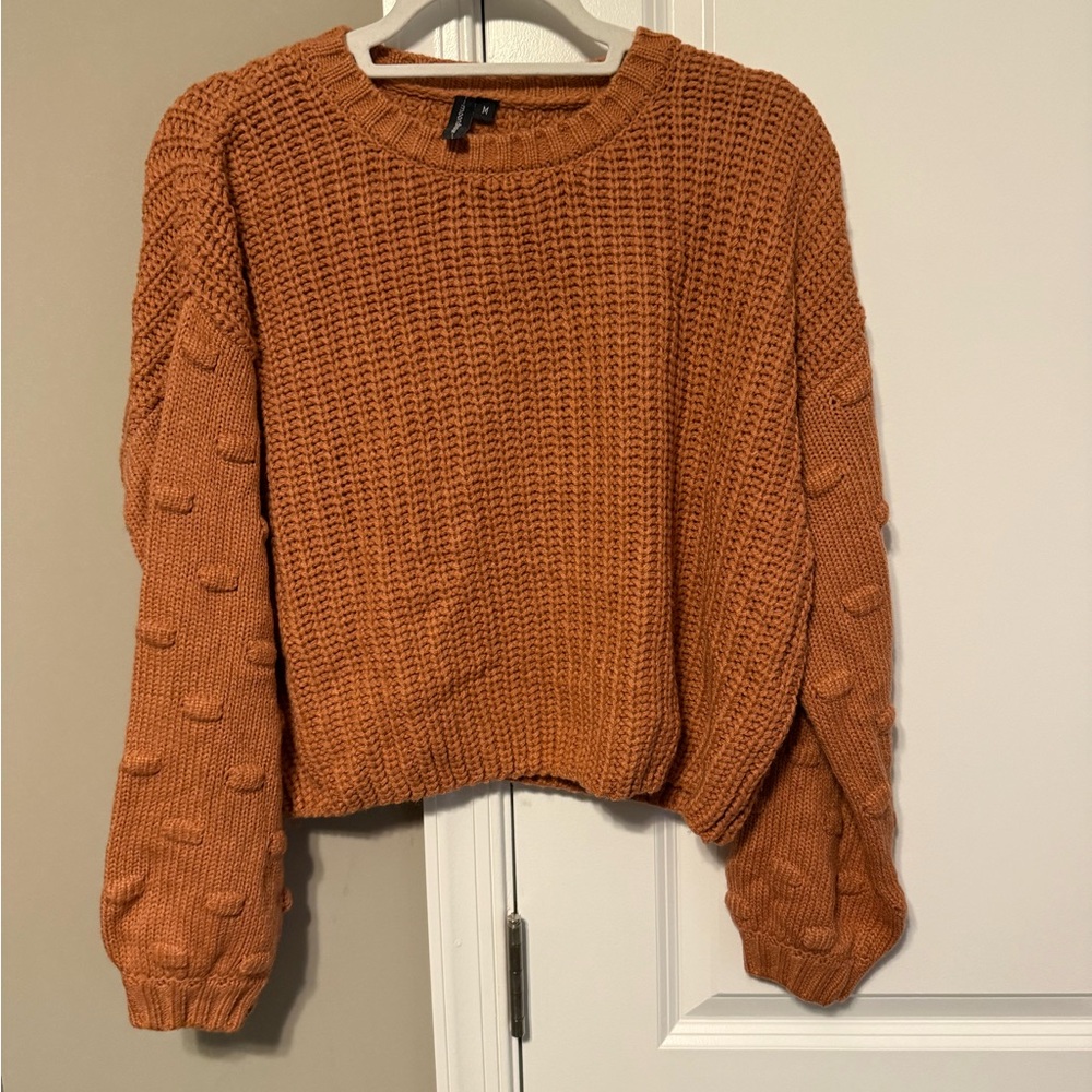 Moon & Madison Women's Rust Sweater
